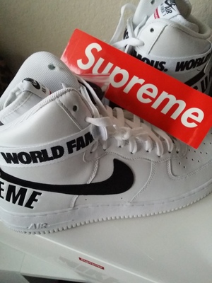 Nike x Supreme AF1-White