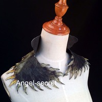 HTC4 Movies Cosplay Costume tailor made adult maleficent collar only - Thumbnail 1