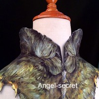 HTC4 Movies Cosplay Costume tailor made adult maleficent collar only - Thumbnail 3