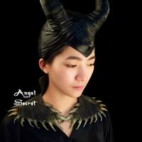 HTC4 Movies Cosplay Costume tailor made adult maleficent collar only - Thumbnail 4