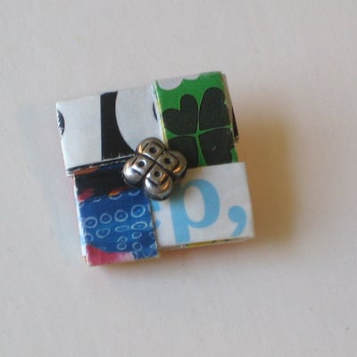 Clover And Eco Chic Lucky Pin