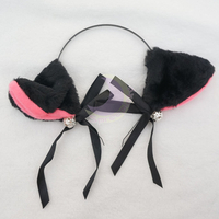Adorable Cosplay Cat Ears With Small Bell Head Band Hoop Free Ship SP141189 - Thumbnail 3