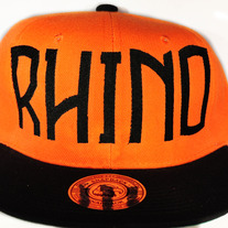 RHINO SNAP BACK ORANGE/BLACK