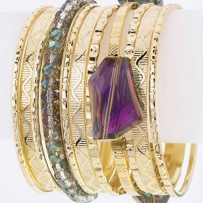 11-piece bangle set