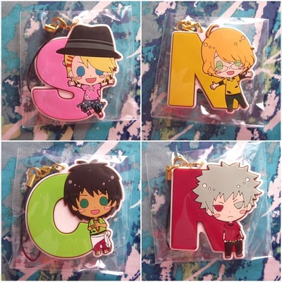Uta no prince sama - rubber strap - hijirikawa masato / kurusu syo / shinomiya natsuki / mikaze ai / camus / aijima cecil / kurosaki ranmaru -  