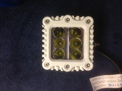 3" White LED Pods