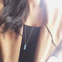 [SALE] Pointed Crystal Necklace - Thumbnail 2