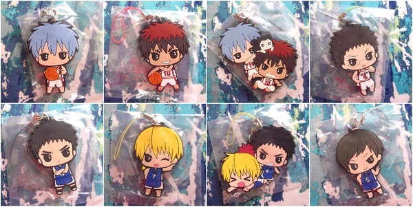 Kuroko no Basuke - Rubber Strap - Tetsuya / Kagami / Kise / Kasamatsu / Moriyama Yoshitaka -