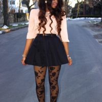 Rose Tights - Thumbnail 2