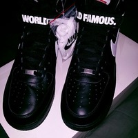 Nike x Supreme AF1-Black   - Thumbnail 1