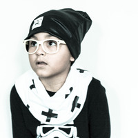 Organic Swiss Cross Infinity Scarf Monochrome New  - Thumbnail 2