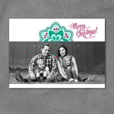 Talavera Inspired 2 Printable Photo Card