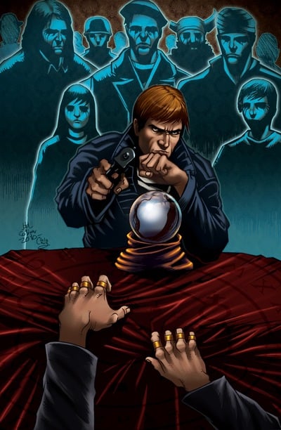 Ghost assassin in the cards poster