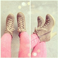 CR Lace Up Bootties - Thumbnail 2