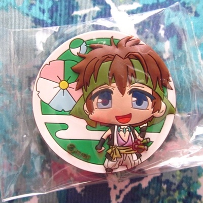 Hakuouki - rubber magnet - nagakura shinpachi / toudou heisuke / yukimura chizuru / sannan keisuke / kondo isami - 