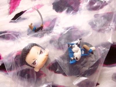 Mame Sengoku Basara Trading Figure - Sanada Yukimura / Sarutobi Sasuke / Katakura Kojuurou - 