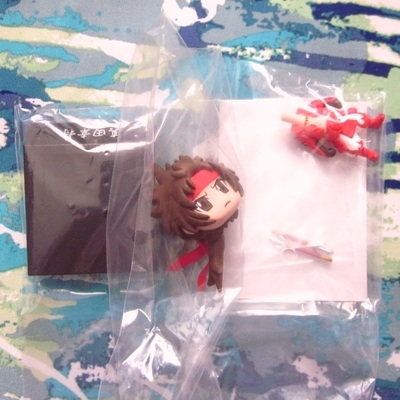 Sengoku basara - sanzun bushou figure - sanada yukimura / chosokabe motochika / mouri motonari / maeda keiji / masamune date - 