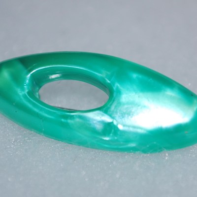 No snag hijab pin - green