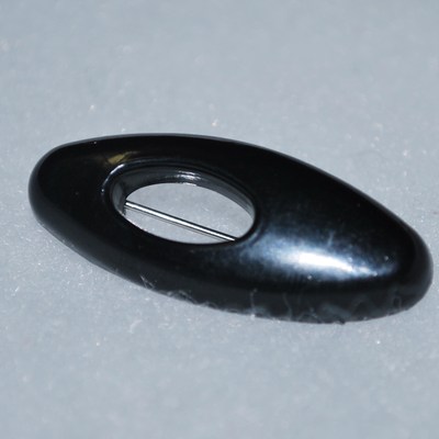 No snag hijab pin - black