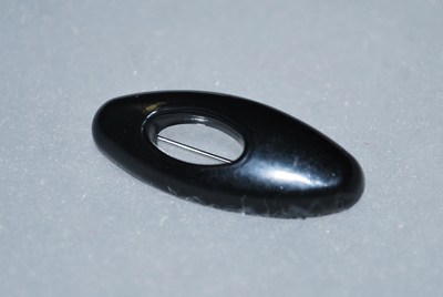 No snag hijab pin - black