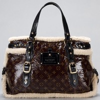 Louis Vuitton Monogram Thunder Shearling Tote - Thumbnail 1