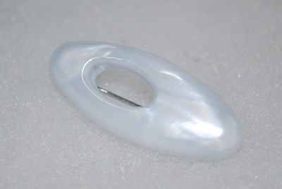 No snag hijab pin - white