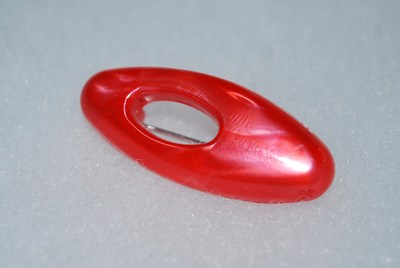 No snag hijab pin - red