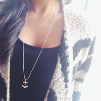 Anchor Necklace - Thumbnail 2