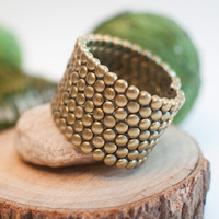 Beaded Wide Cuff BC0433 - Thumbnail 1