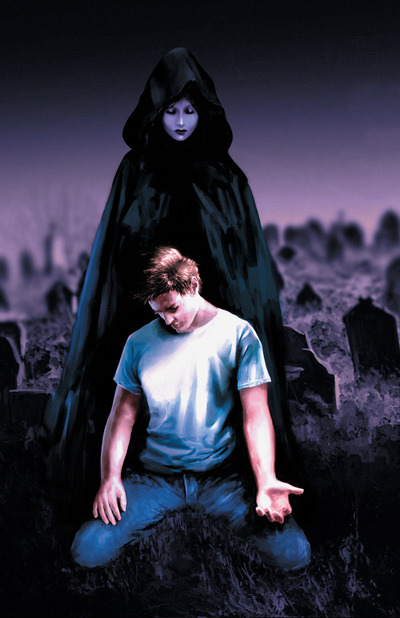 Diary of a dead man #2 poster by darkslinger comics featuring art by marco roblin