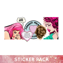 ✧･ﾟ: * Sad Girl Sticker Pack * : ･ﾟ✧ 