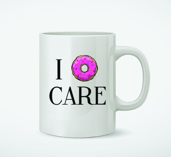 I Donut Care Mug