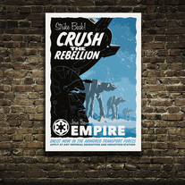 Crush the Rebellion - ARTIST PROOF