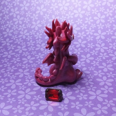Pink gem dragon