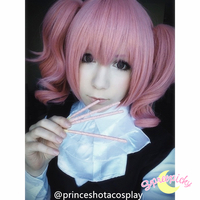 Cosplay Roromiya Karuta Lolita Pink Wig With Two Pony Tails Free Ship Sp141235 - Thumbnail 1