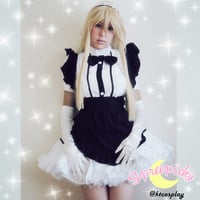 Halloween Cosplay Black Maid Dress Free Ship SP141208 - Thumbnail 2