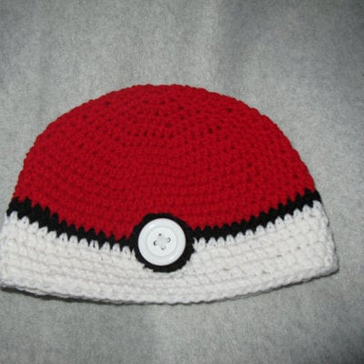 Pokeball hat beanie