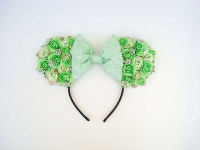 Mint floral ears ♥