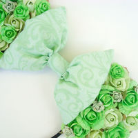 Mint floral ears ♥ - Thumbnail 1