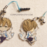 Reversible Free! Iwatobi Swim Club Charm - Makoto - Thumbnail 1