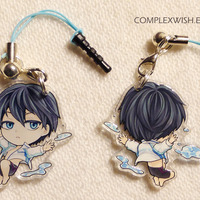 Reversible Free! Iwatobi Swim Club Charm - Haruka - Thumbnail 1