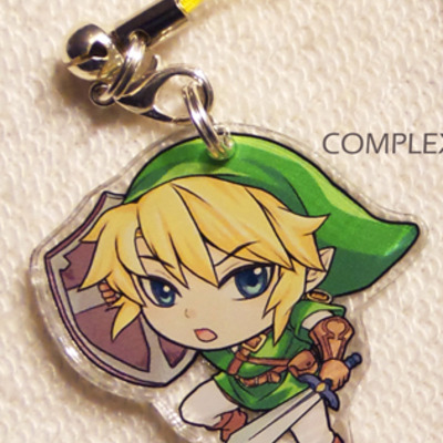 Reversible legend of zelda charm - link - Thumbnail 5