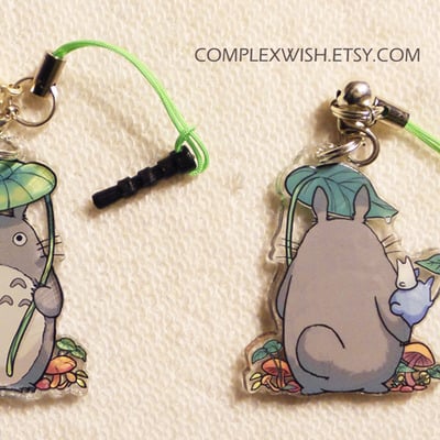 1.5 inch totoro charm