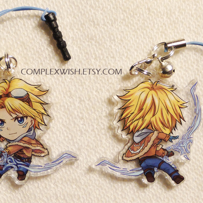 Reversible league of legends charm - ezrael