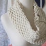 PDF Pattern/Instructions Puff Stitch Button Cowl-3