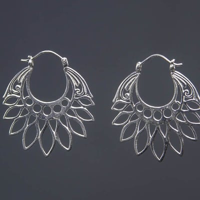 Sun moon (small silver)