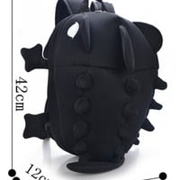 Funny cartoon monster dinosaur backpack giftideas - Thumbnail 2