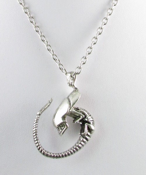 Alien Fetus Necklace