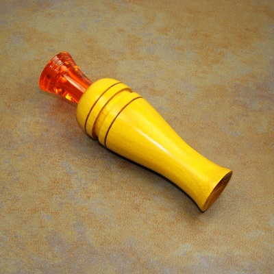 Osage orange double reed duck call