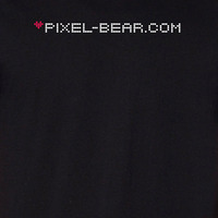 "Original" Pixel-Bear / Black - Thumbnail 2